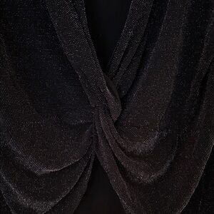 Elegant Black Women's Top